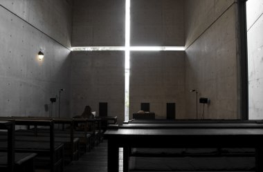 kilise ile light, osaka, Japonya
