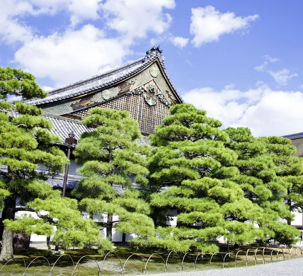 Nijo castle, kyoto, Japonsko — Stock fotografie