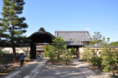 Daitokuji (Daitoku-ji) Tapınağı. Budist zen Tapınağı Rinzai sch