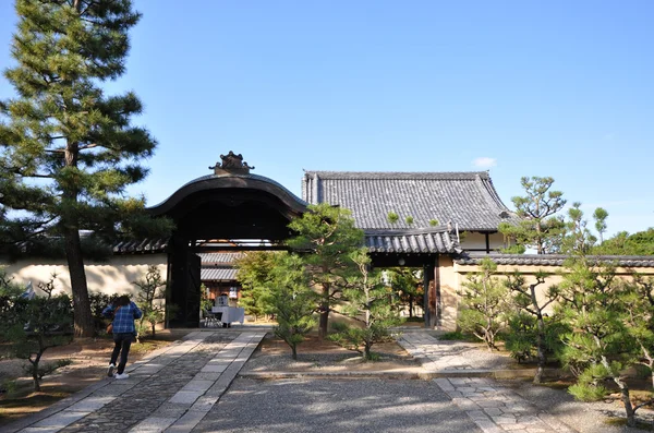 Daitokuji (Daitoku-ji) Tapınağı. Budist zen Tapınağı Rinzai sch