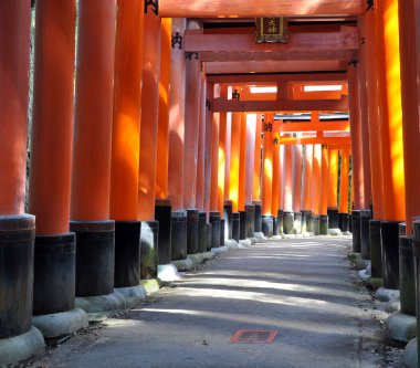 Japonya'nın kyoto Prefecture Fushimi Inari taisha Tapınak