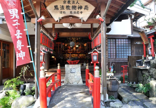 Sub-Templo de Fushimi Santuário Inari em Kyoto — Fotografia de Stock