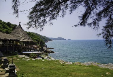sı chang Adası, Doğu Tayland Deniz Manzaralı