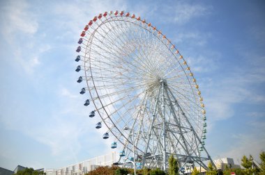 Ferris wheel yakınındaki tempozan gioca Köyü - osaka, Japonya