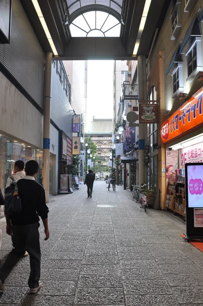 OSAKA - PTU 23: Rua Dotonbori em Osaka, Japão . — Fotografia de Stock