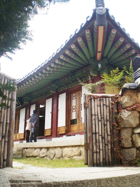 Храм Беомеоса, Пусан, Южная Корея — стоковое фото