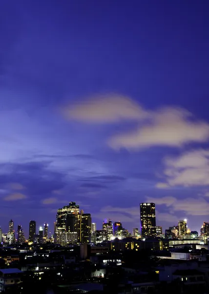 Bangkok at twilight — Stock Photo, Image