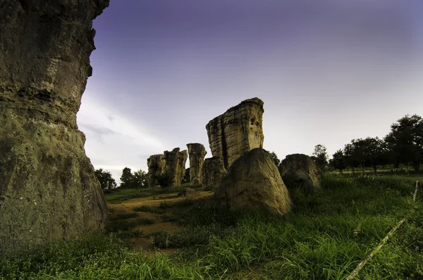 Mor Hin Khao, Stonehenge da Tailândia, Chaiyaphum — Fotografia de Stock