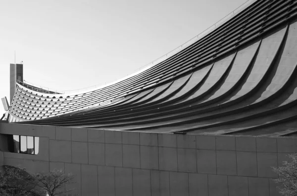 Techo de Forma Libre del Gimnasio Nacional Yoyogi — Foto de Stock