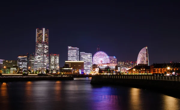 Yokohama skyline Japánban — Stock Fotó