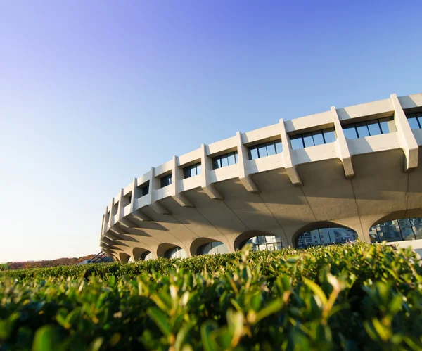 Facade af Yoyogi National Gymnasium i Tokyo, Japan - Stock-foto