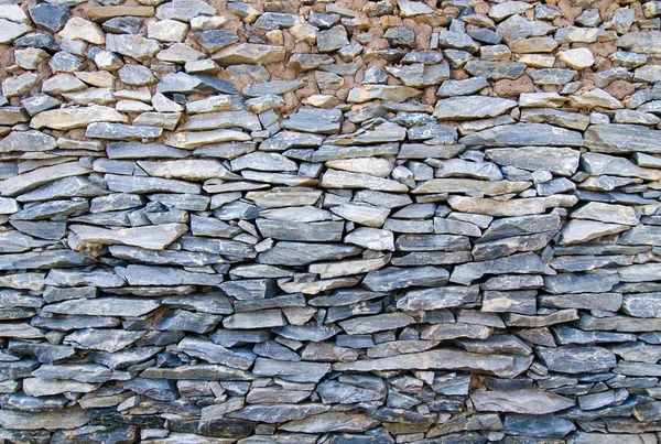 Diseño de estilo moderno decorativo agrietado superficie de pared de piedra real —  Fotos de Stock