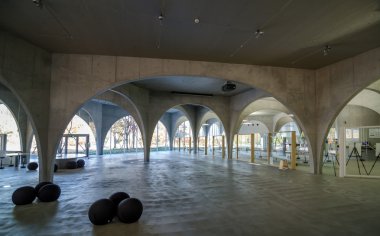 İç modern Kütüphane