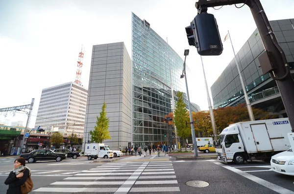 Tokyo - 20 nov: exterieur van tokyo international forum — Stockfoto