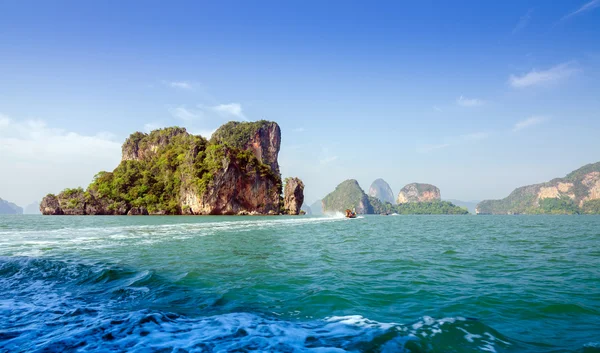 Úžasné scenérie národního parku v zátoce phang nga — Stock fotografie