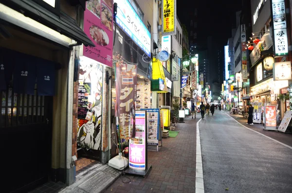 Tokyo, Japonsko - 25 listopadu 2013: obchodní ulice v okrese kichijoji — Stock fotografie