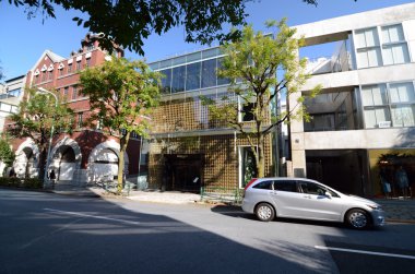 Tokyo - Kasım 24: perakende omotesando cadde üzerinde dükkan