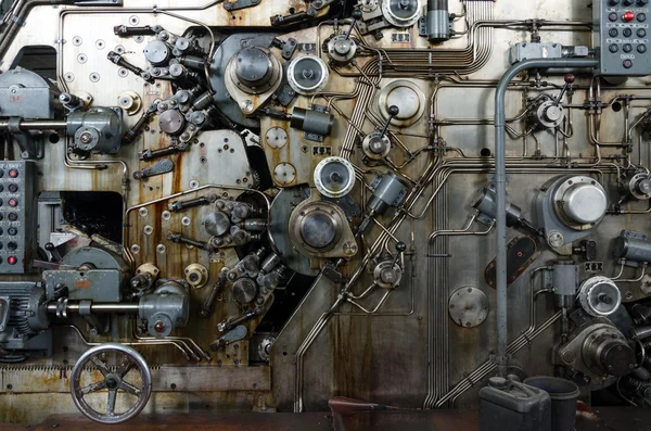 Detalle de una máquina oxidada — Foto de Stock