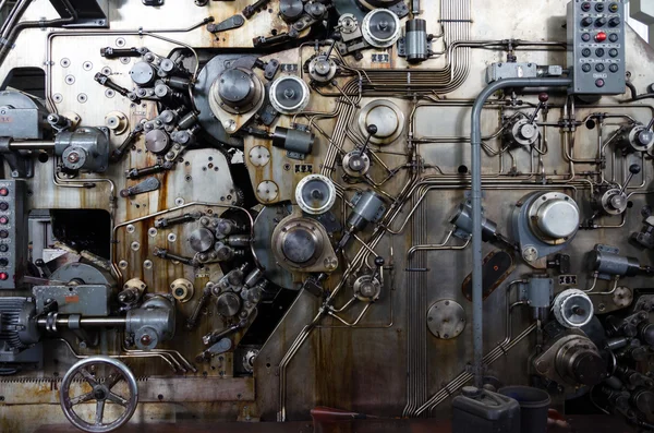 Detail of a rusted machine — Stock Photo, Image