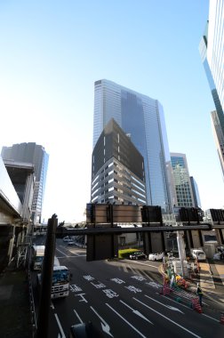 Shimbashi, tokyo - 26 Kasım: shimbashi ticari ve gece hayatı bölgesi