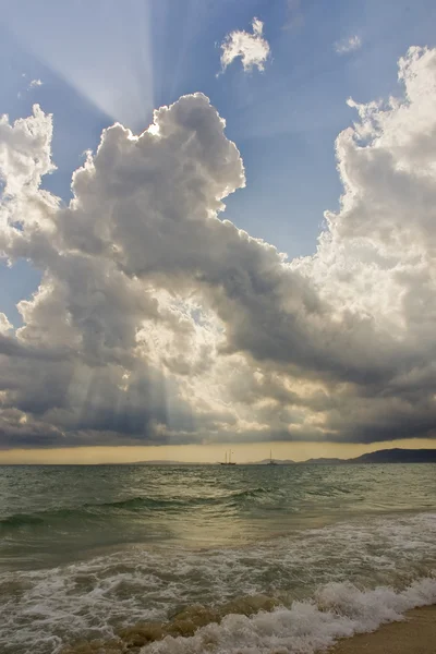 Cloud lighthouse — Stock Photo, Image