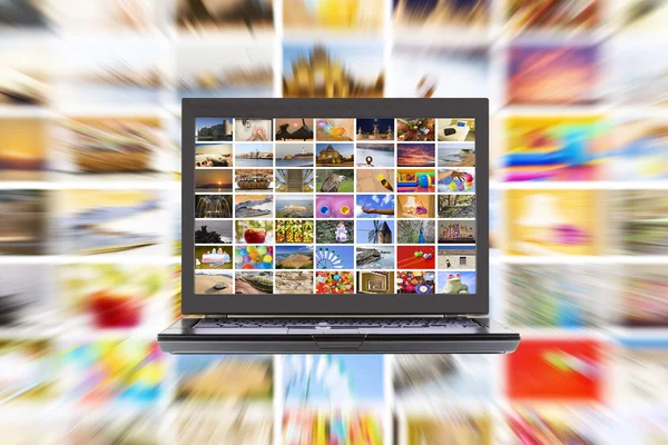 Hdtv-Internetsendung — Stockfoto