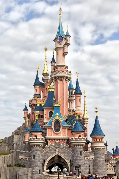 Disneyland paris zamek — Zdjęcie stockowe