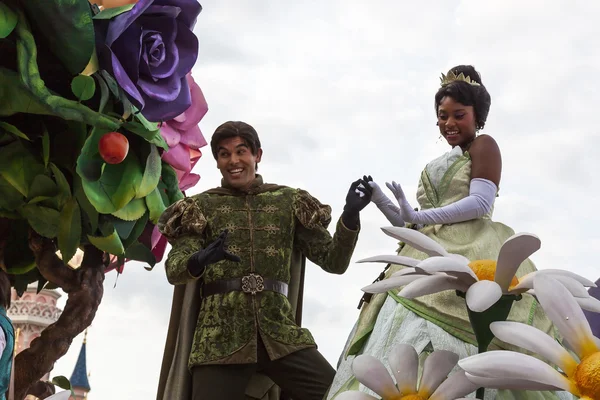 Tiana and prince Naveen — Stock Photo, Image