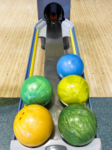 Bowling balls — Stock Photo, Image