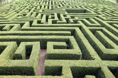 Maze of Villapresente, in Cantabria, Spain. It is largest maze in Spain and one of the biggest in Europe