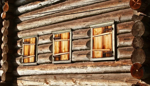 Gamla windows ram — Stockfoto