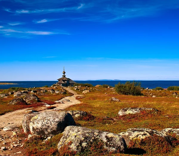 The Solovki. Island Zajatsky. — Stock Photo, Image