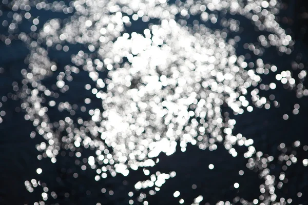 Out of focus bokeh background of water — Stock Photo, Image