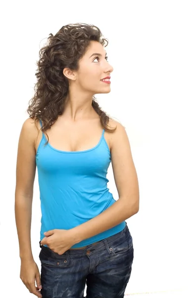 Portrait of a young woman — Stock Photo, Image
