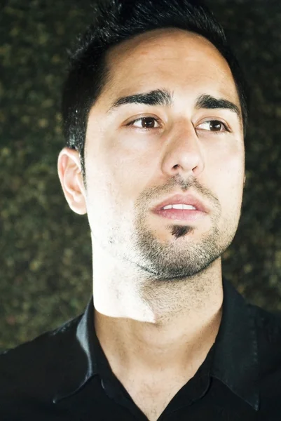 Face portrait of young man — Stock Photo, Image