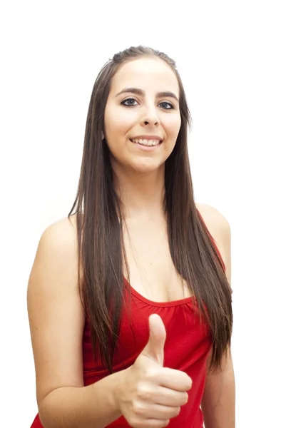 Portrait of a young woman — Stock Photo, Image