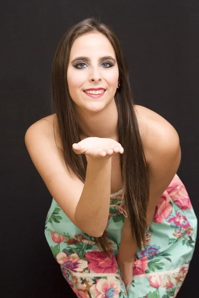 Portrait of a young woman — Stock Photo, Image