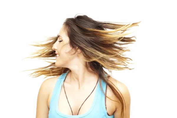 Portrait of a young woman — Stock Photo, Image