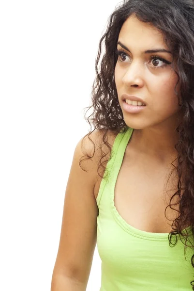 Portrait of a young woman — Stock Photo, Image