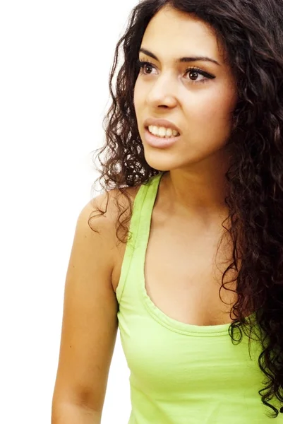 Portrait of a young woman — Stock Photo, Image