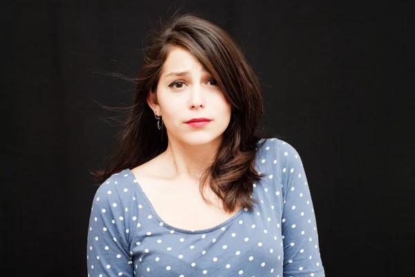 Portrait of a young happy woman — Stock Photo, Image