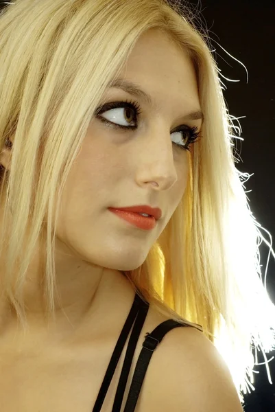 Attractive blonde woman — Stock Photo, Image