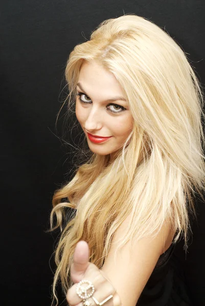 Wspaniała blondynka — Zdjęcie stockowe