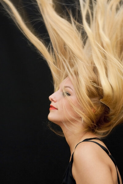 Прекрасная блондинка
