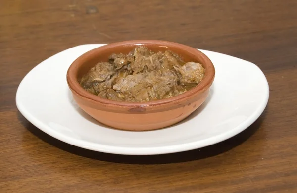 Beef stew with vegetables — Stock Photo, Image