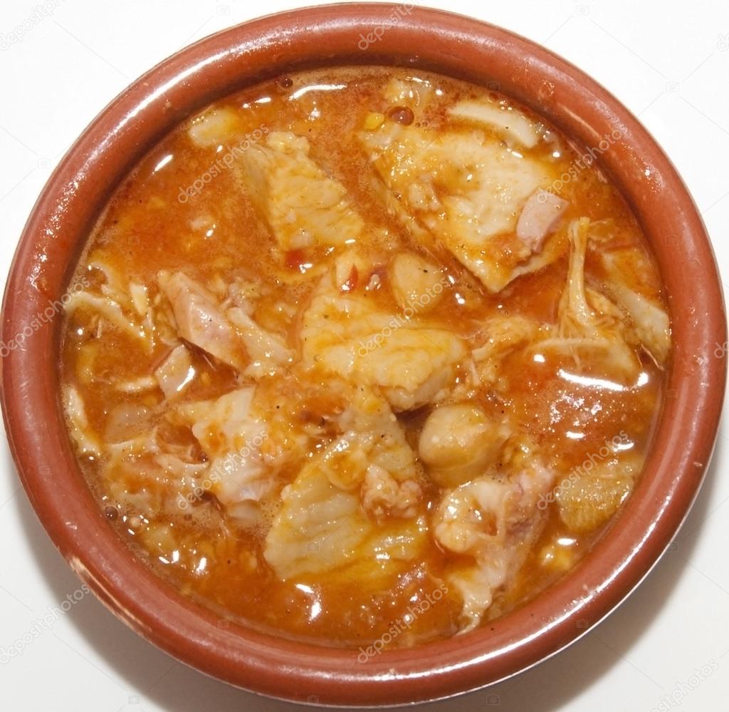 Tripe with chickpeas