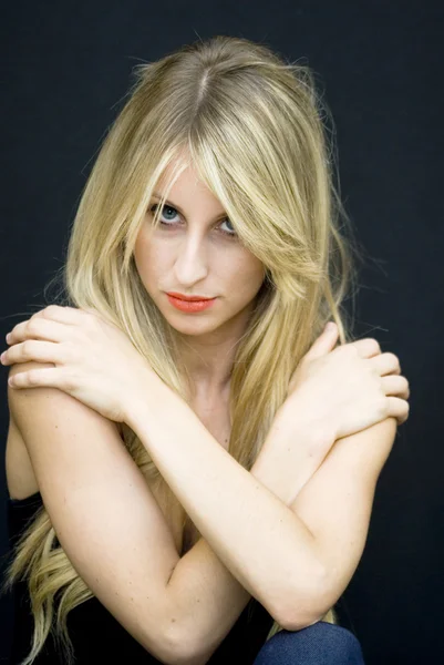 Beautiful  Blonde Woman — Stock Photo, Image