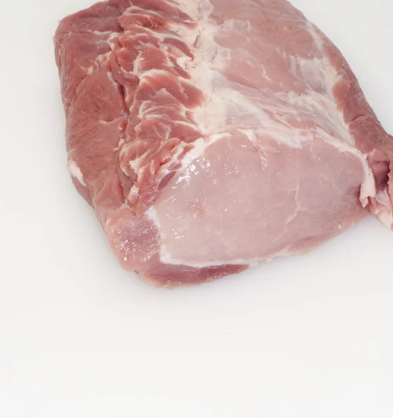 Stück rohes Fleisch — Stockfoto