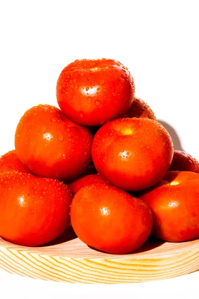grup izole beyaz zemin üzerine domates