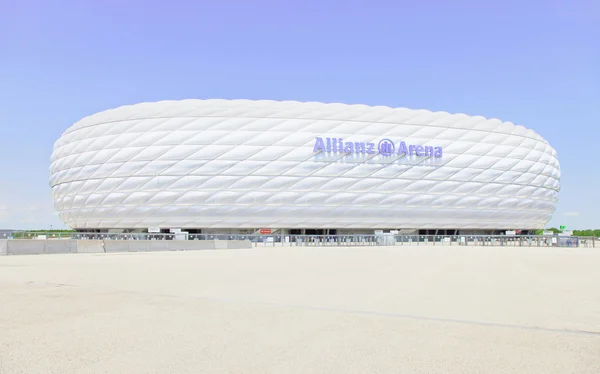 Labdarúgó-stadion allianz arena. München Németország. — Stock Fotó
